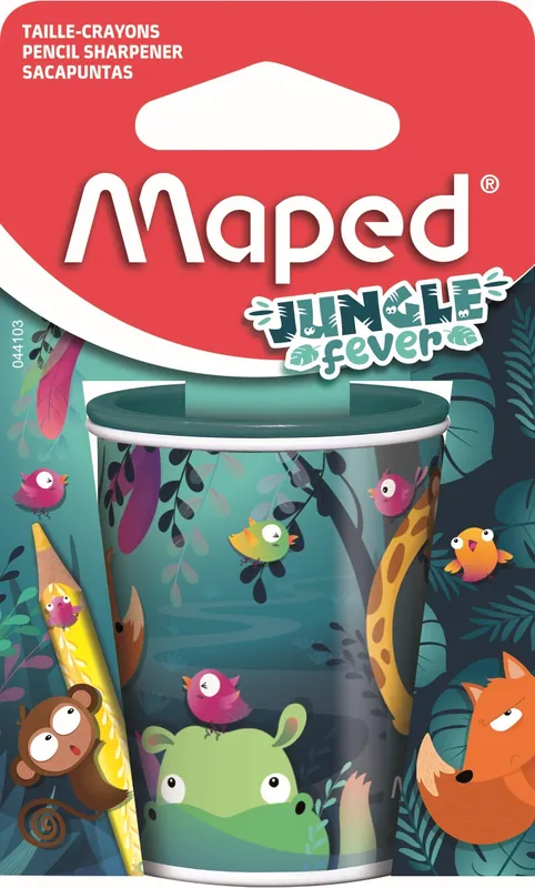 Temperówka Jungle Fever puszka 2 otwory MAPED Kup online
