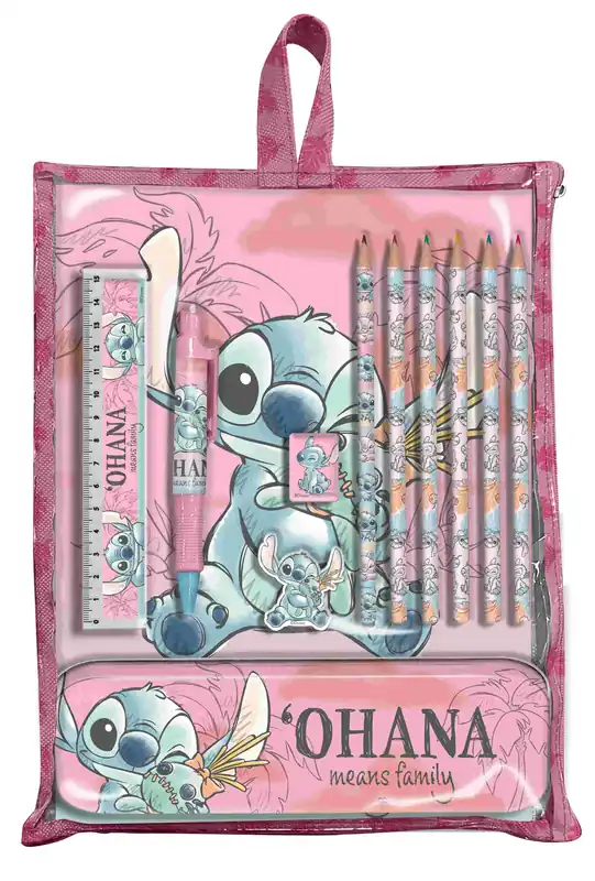 Zestaw piśmienniczy Stitch 12 elementów ST00033 Ekspresowa dostawa