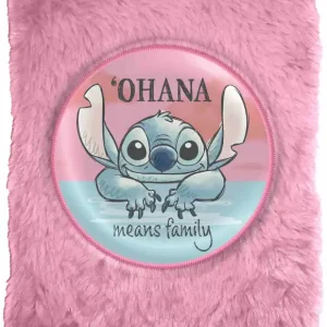 Notatnik w pluszowej okładce Stitch ST00034 Dostępne od ręki