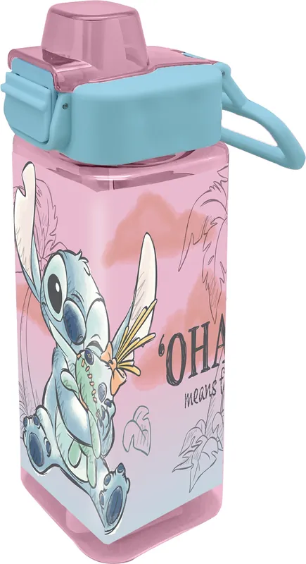 Taniej Bidon 500ml kwadratowy Stitch