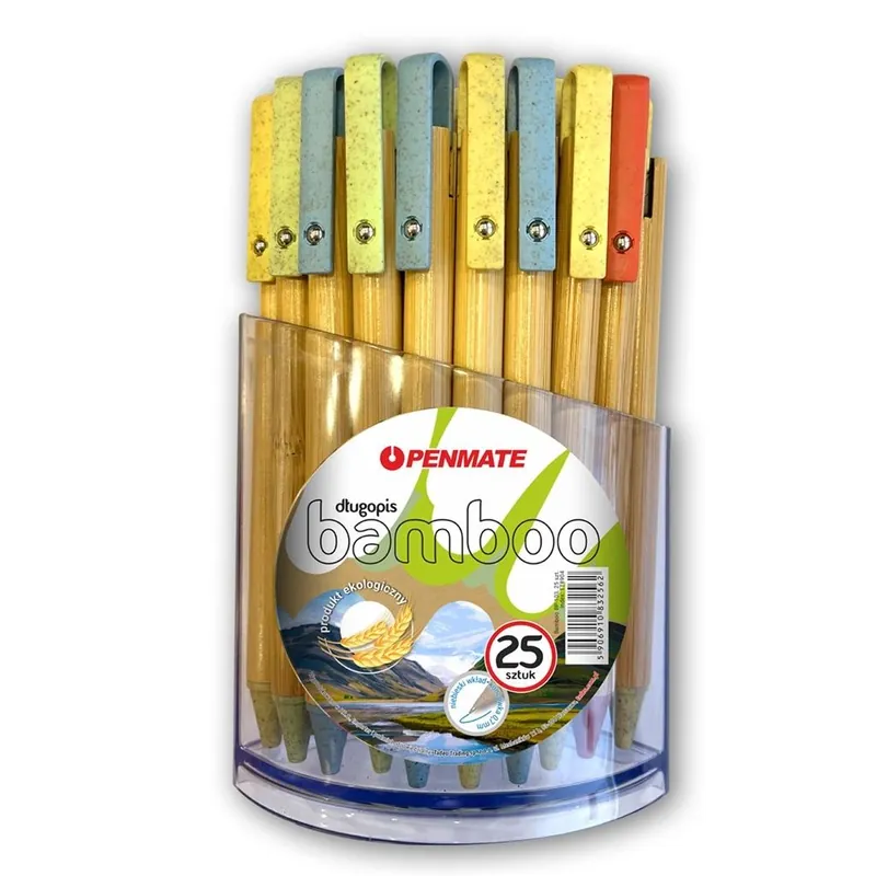 Długopis Bamboo BP-103 mix (25szt) PENMATE Najlepsza cena