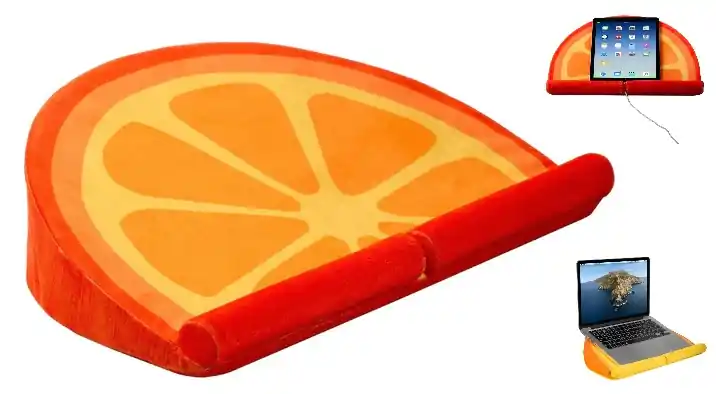 Lapwedge Orange - Podstawka pod laptop - Pomarańcza Oferta czasowa
