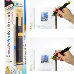 Rabat Pen Boomkark - zakładka długopis - Black-Gold - Czarno-Złoty + wkłady