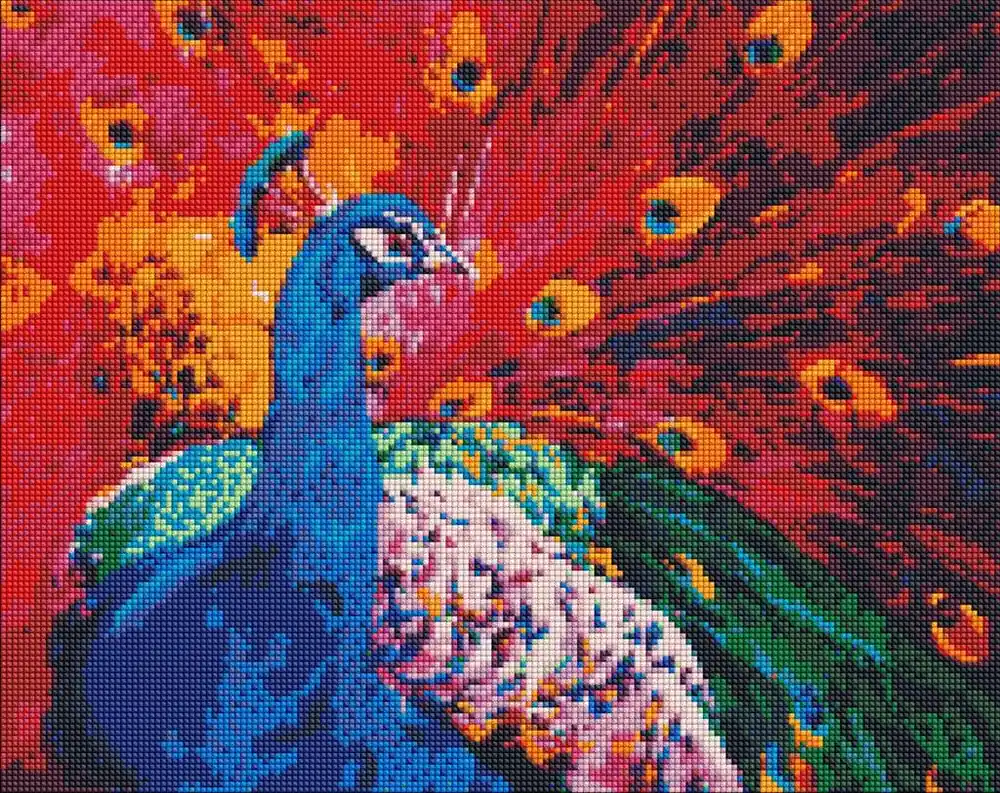 Hit cenowy Diamentowa mozaika - Majestatyczne piękno 40x50cm