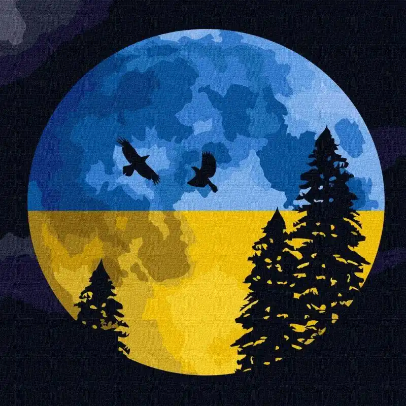 Malowanie po numerach - Pod gołym niebem 40x40cm Bezpieczne zakupy