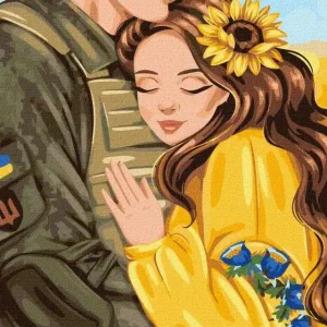 Malowanie po numerach - Najdroższe uściski 40x50cm Oferta czasowa