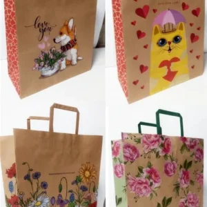 Zamów teraz Torebka kolor KRAFT 320x420x150