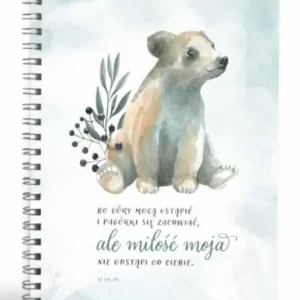 Mój dziennik - Bo góry mogą ustąpić - misio Darmowa dostawa
