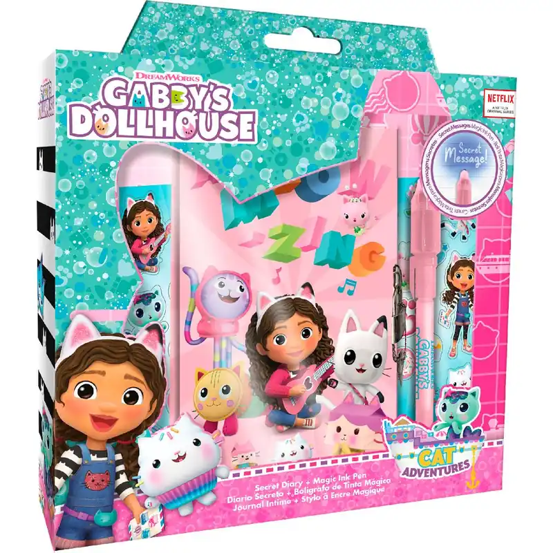 Pamiętnik z magicznym długopisem Gaabby's Dollhouse Tani