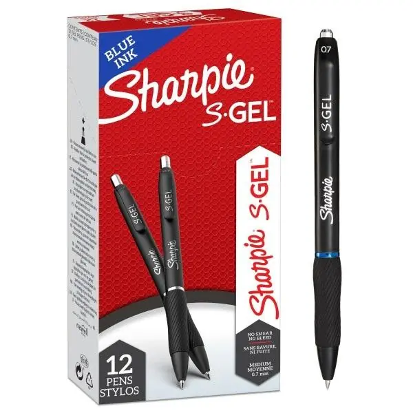 Szybka dostawa Długopis żelowy S-GEL niebieski 0.7mm (12szt)