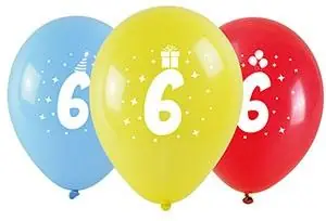 Kup online Balony z nadrukiem 6 28cm 3szt
