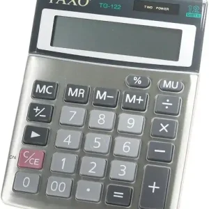 Dostępne od ręki Kalkulator TAXO TG-122 srebrny
