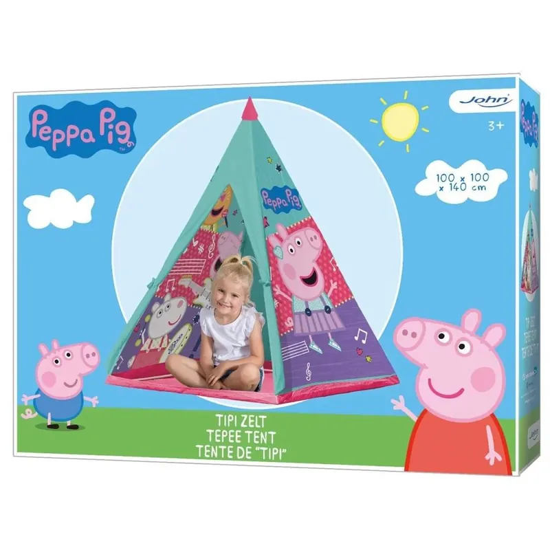 Bezpieczne zakupy John Namiot tipi Świnka Peppa
