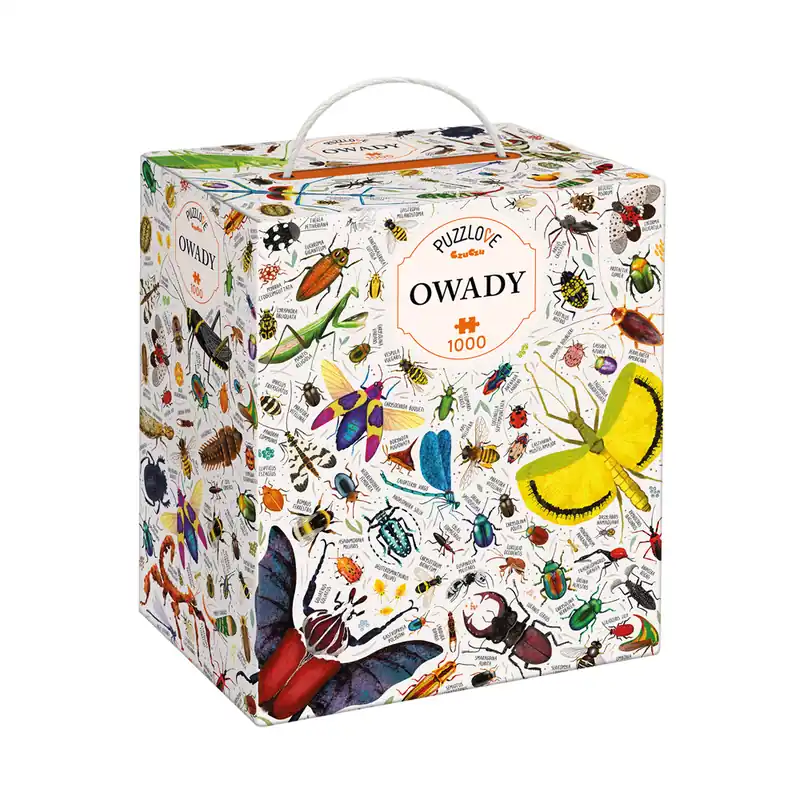 Darmowa dostawa Puzzle 1000 Puzzlove Owady CzuCzu