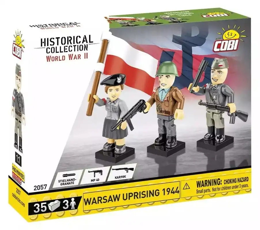 Powstanie Warszawskie 1944 - 3 Figurki Oferta