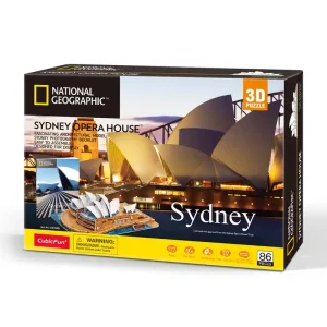 Szybka dostawa Cubic Fun Puzzle 3D National Geographic Sydney
