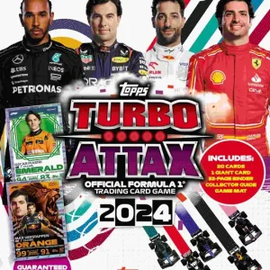 Do wyczerpania zapasów F1 Turbo Attax Official Formula 1 2024 Starter Pack 1 szt. mix