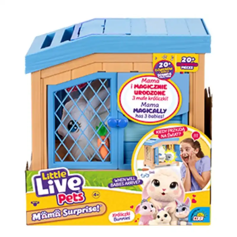 Little Live Pets. Mama Surprise Króliczki Darmowa dostawa