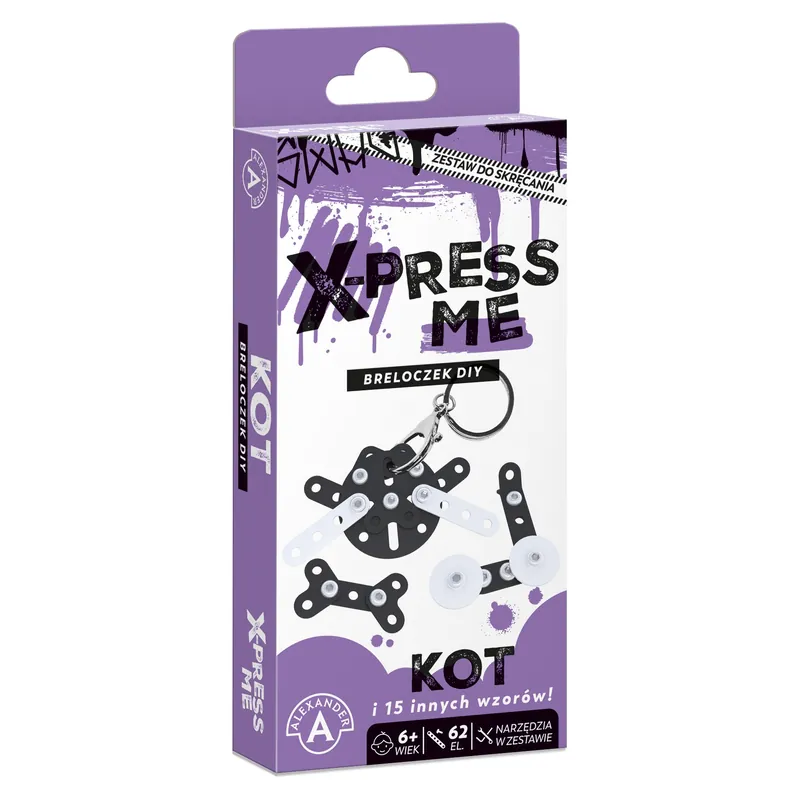 X-Press Me Brelok Diy Kot Niska cena