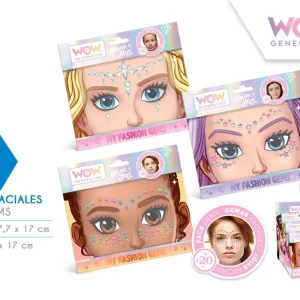 Wyjątkowa oferta Zestaw do ozdabiania twarzy WOW00099 1szt.mix
