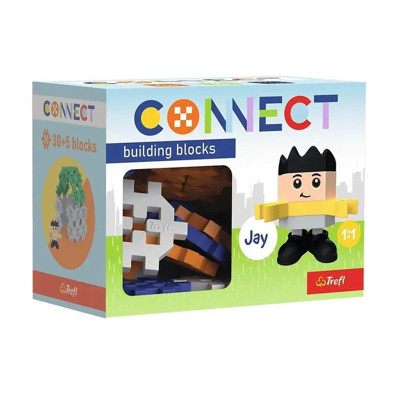 Klocki Connect - Pocket 30 Boy: Jay TREFL Taniej