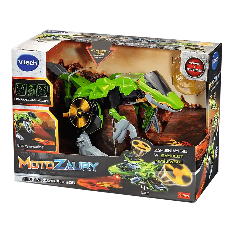 Premium Motozaury - Terizinozaur Pulsor Myśliwiec XL VTECH