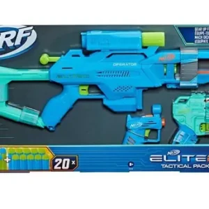 Nerf Elite 2.0 - Trzy wyrzutnie Tactical Pack + strzałki Ekspresowa dostawa