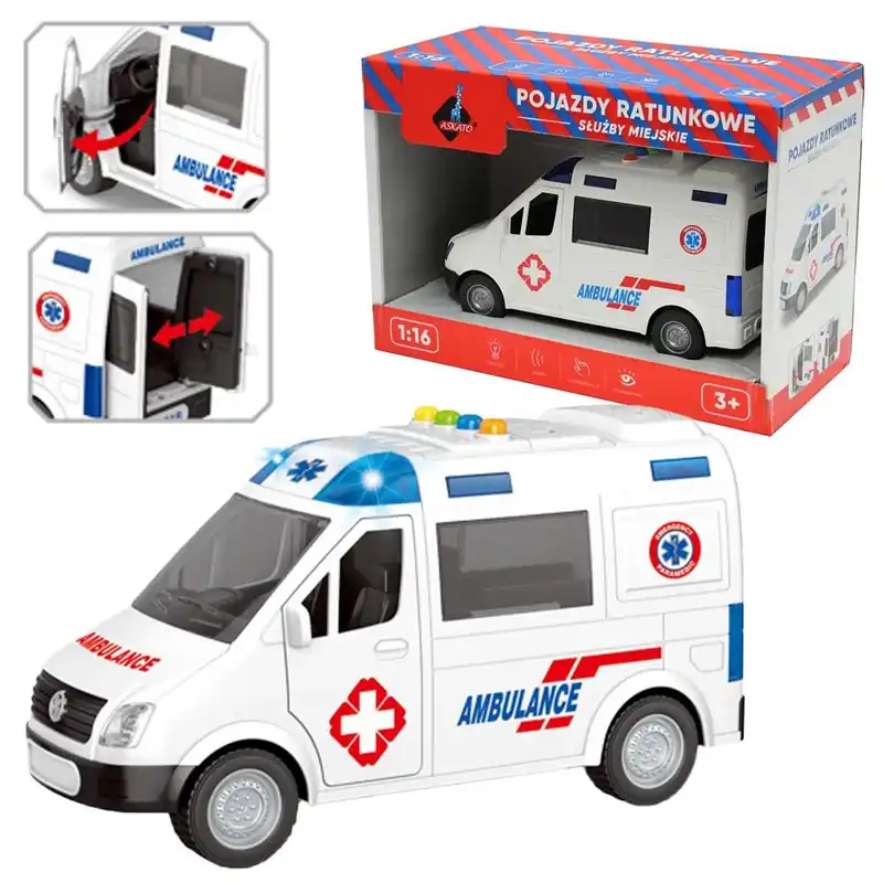 Ambulans z otwieranymi drzwiami Okazja