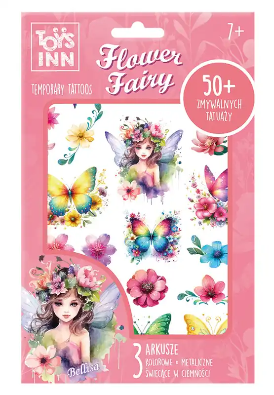 Do wyczerpania zapasów Tatuaże Flower Fairy Bellisa STN 9308
