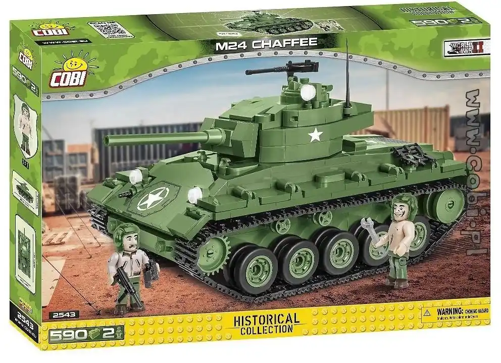 Ekspresowa dostawa HC WWII M24 Chaffee