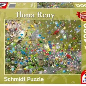 Puzzle PQ 1000 Ilona Reny Papugi w dżungli G3 Bezpieczne zakupy