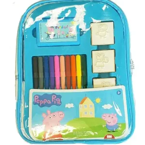 Multiprint Pieczątki Peppa Pig Plecak niebieski Dodaj do koszyka