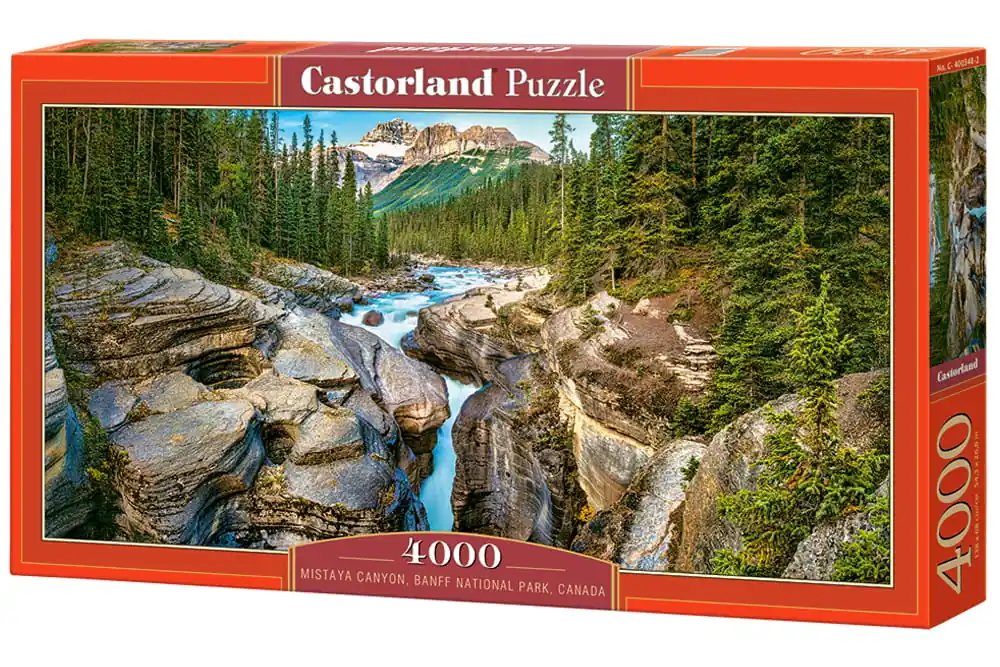 Puzzle 4000 Kanion Mistaya Park Narodowy Banff Kanada C-400348-2 Popularny