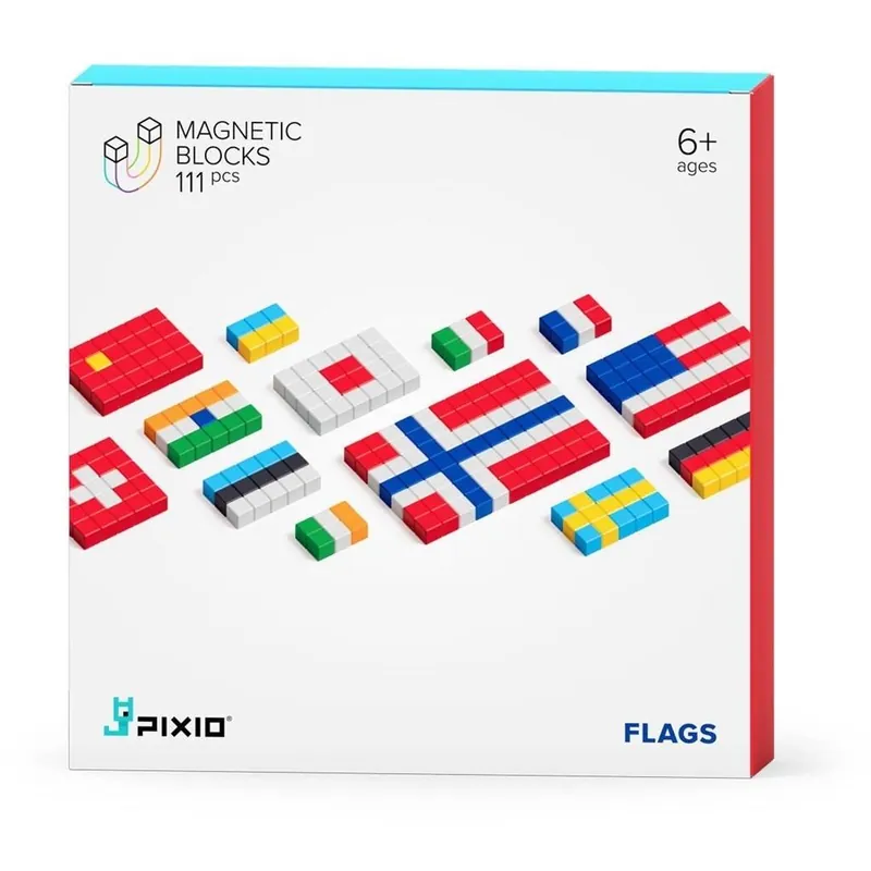 Klocki Pixio Flags Story Series Szybka dostawa