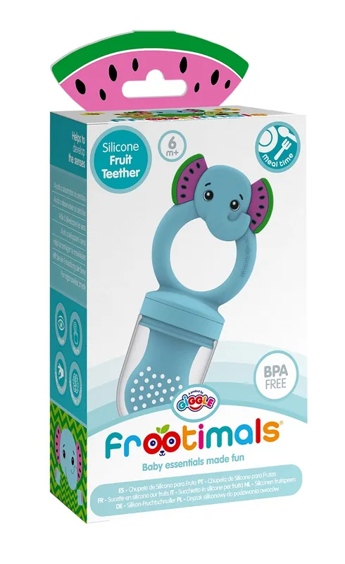 Gryzak silikonowy do podawania owoców Frootimals melephant Kup online