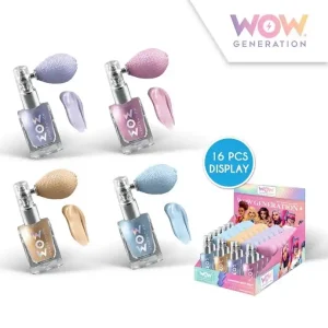Nowy Spray do ciała WOW brokatowy mix wzorów WOW00014