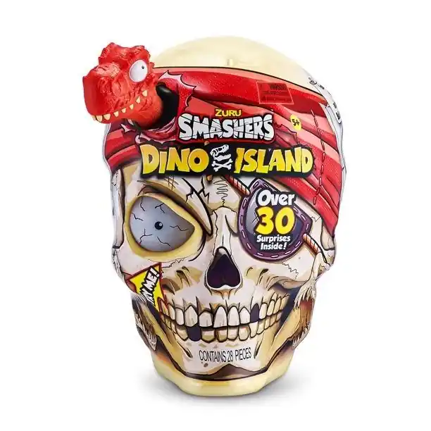 Łatwy zwrot Smashers Dino Island - Czaszka gigant mix