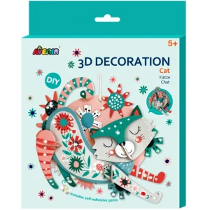 Bezpieczne zakupy Dekoracje 3D - Kot