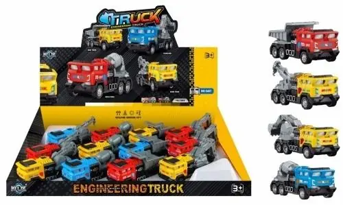 Auto ciężarowe metalowe 12 cm MIX Taniej